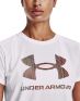 UNDER ARMOUR Sportstyle Graphic Tee White - 1356305-105 - 3t