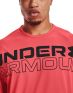 UNDER ARMOUR Tech 2.0 Wordmark Tee Coral - 1361702-628 - 3t