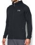 UNDER ARMOUR Tech Terry Fitted Hoodie Black - 1295921-001 - 2t
