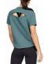UNDER ARMOUR Terry SS Tee Green - 1344093-416 - 2t