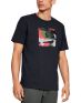 UNDER ARMOUR Unstoppable Camo Tee Black - 1345542-001 - 1t