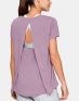 UNDER ARMOUR Whisperlight SS Foldover Tee Lilac - 1328903-521 - 2t
