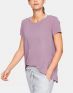 UNDER ARMOUR Whisperlight SS Foldover Tee Lilac - 1328903-521 - 3t