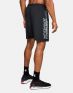 UNDER ARMOUR Woven Graphic Wordmark Shorts Black - 1320203-001 - 2t