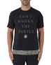 UNDER ARMOUR BBall Knock The Hustle Tee Black - 1305717-001 - 1t