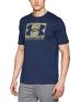 UNDER ARMOUR Boxed Sportstyle Tee Navy  - 1329581-409 - 1t