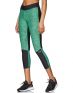 UNDER ARMOUR Jacquard Ankle Crop Legging Green - 1323180-003 - 1t