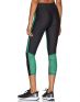 UNDER ARMOUR Jacquard Ankle Crop Legging Green - 1323180-003 - 2t