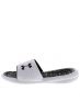 UNDER ARMOUR Playmaker Fixed Strap Slides White - 3000065-100 - 1t