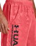 UNDER ARMOUR Woven Emboss Short Coral - 1361432-628 - 3t