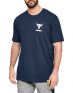 UNDER ARMOUR x Project Rock BSR Tee Navy - 1347361-408 - 1t