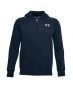 UNDER ARMOUR Rival Cotton FZ Hoodie Navy - 1357613-408 - 1t