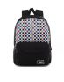 VANS Glitter Check Realm Backpack Black/Multi - VN0A48HGUX9 - 1t