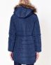 VERO MODA Quilted Long Parka Blue - 81917/blue - 3t