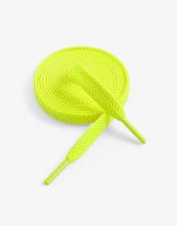BAMA Flat Laces Cotton Neon Green 120cm