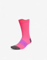 ADIDAS 1-Pair Running Ub Heat.Rdy Socks Pink