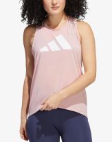 ADIDAS 3-Stripes Logo Tank Pink