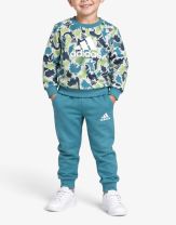 ADIDAS I Aop Ft Jog Blue/Green