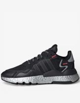 ADIDAS Nite Jogger Shoes Black/Grey