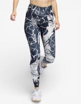 ADIDAS Optime Superher Training 7/8 Leggings Black/White