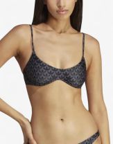 ADIDAS Originals Monogram Swim Top Black/Grey