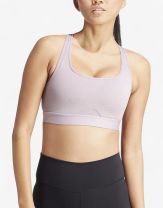 ADIDAS Powerreact Medium-Support Training Bra Purple