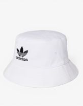 ADIDAS Trefoil Bucket Hat White