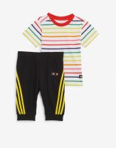 ADIDAS x Classic Lego Tee And 3/4 Pants Set White/Multi