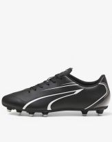 PUMA Vitoria Firm Ground/Artificial Grass Football Shoes Black