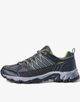 BLACK CREVICE Trekking Low Waterproof Shoes Grey/Green