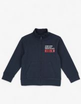 CHICCO Boys Full-Zip Track Top Dark Blue