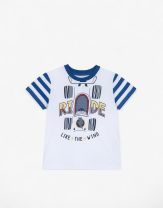 CHICCO Boys Tee White/Blue