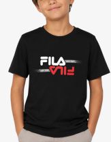 FILA Morimondo Regular Graphic Tee Black