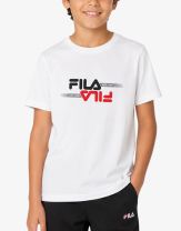 FILA Morimondo Regular Graphic Tee White