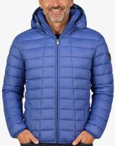 GEOGRAPHICAL NORWAY Aipter Puffer Hoodie Jacket Blue