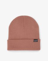 JACK WOLFSKIN Ribbed Beanie Pink