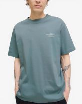 JACK&JONES Branding Ss Crew Tee Blue