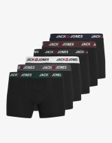 JACK&JONES Jaccorp Logo Boxer Briefs All Black 6 Pack