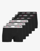 JACK&JONES Jaccorp Logo Boxer Briefs Blk 6 Pack