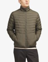 JACK&JONES Jjestate Packable Puffer Collar Noos Green