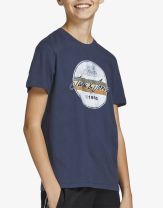 JACK&JONES Jorbrady Tee Ss Crew Neck Sn Jnr Navy