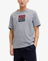 JACK&JONES Jorcatskills Square Branding Tee SSCN LN Blue