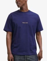 JACK&JONES Jornorrebro EMB Tee SS Crew Neck Noos Blue