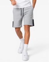 JACK&JONES Jpstlogo Blocking Sweat Shorts Vg Sn Jnr Light Grey