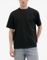 JACK&JONES Relaxed Fit Crew Tee Black
