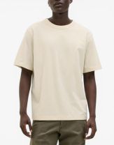 JACK&JONES Relaxed Fit Crew Tee White