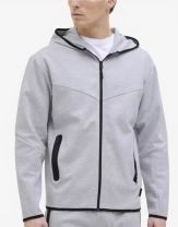 JACK&JONES Sweat Zip Hoodie Grey