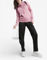 PUMA Classic Tricot Tracksuit Pink/Black