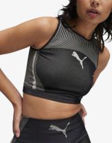 PUMA Dare To Crop Top Black