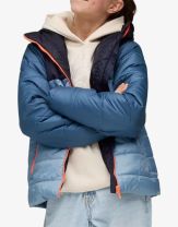 PUMA Essentials Hooded Padded Jacket Blue